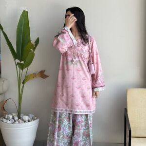 Baby Pink Co-Ord Set